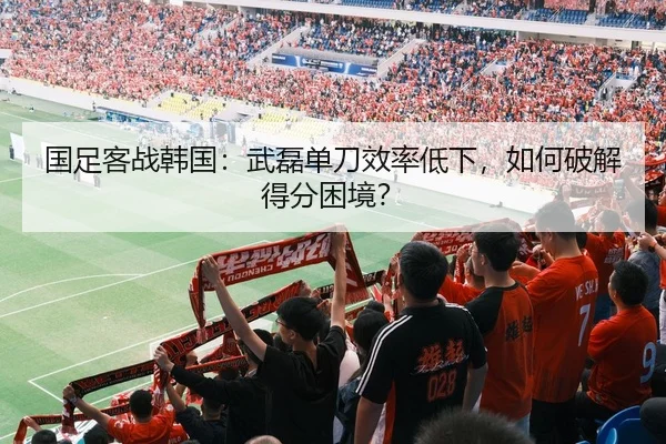 国足客战韩国：武磊单刀效率低下，如何破解得分困境？