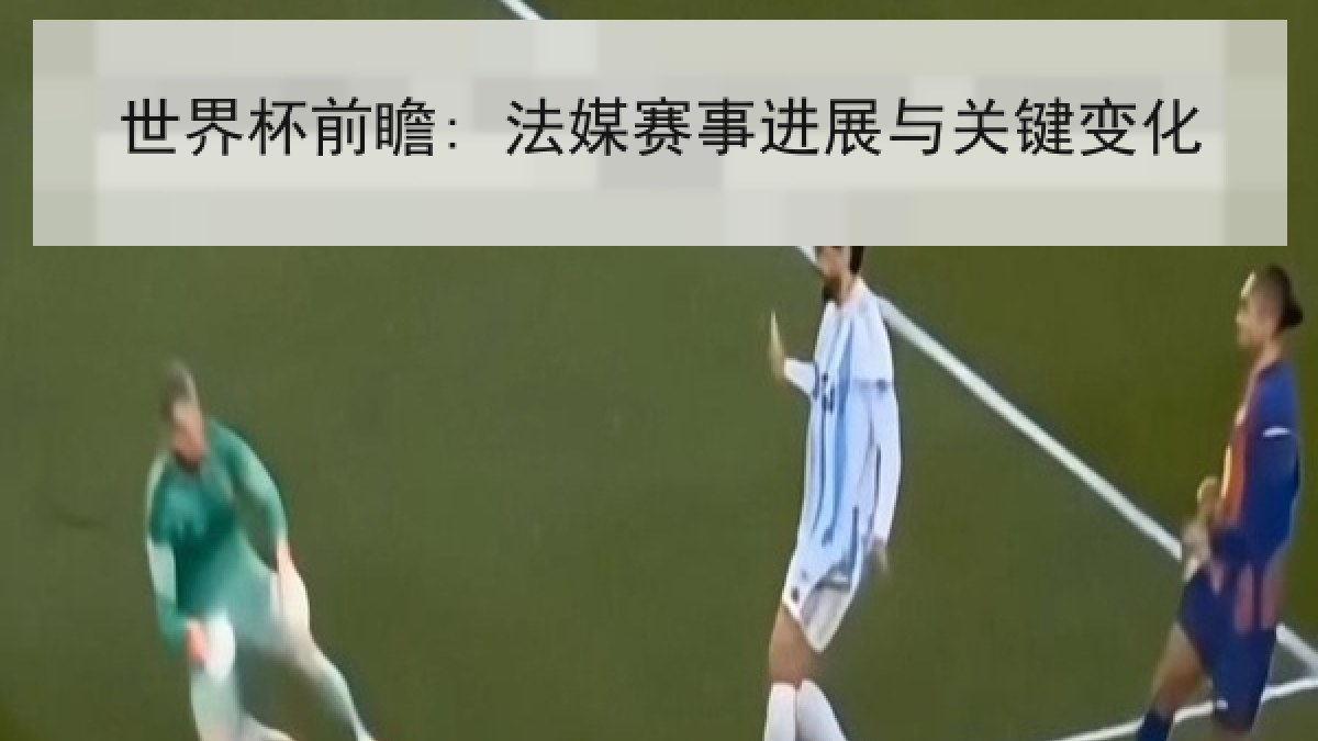 世界杯前瞻: 法媒赛事进展与关键变化