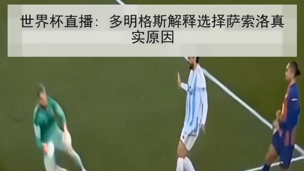 世界杯直播: 多明格斯解释选择萨索洛真实原因
